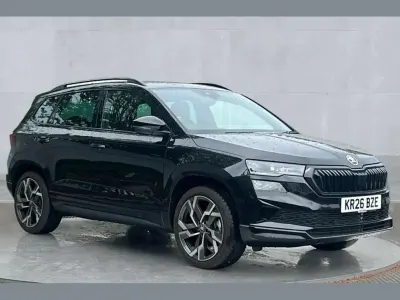 New Skoda Karoq SportLine 187 HP (137 kW) 2026 Black SUV