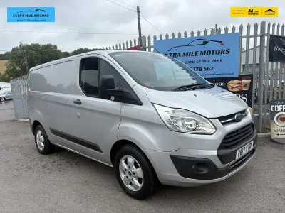 Used Ford Transit Custom Trend 130 HP (95 kW) 2017 Silver Van
