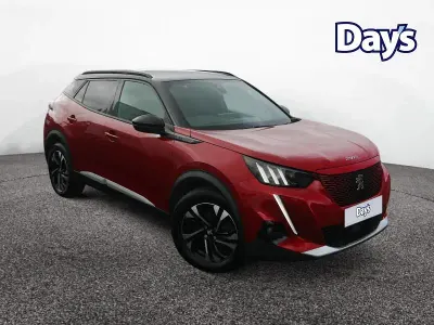 Usado Peugeot e-2008 GT 100 kW (136 HP) 2021 Vermelho SUV