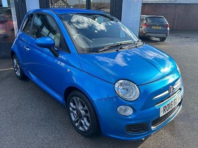 Used Fiat 500 S 105 HP (77 kW) 2015 Blue Hatchback
