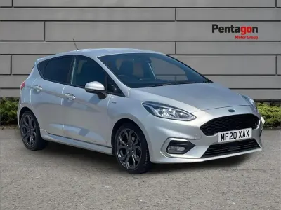 Used Ford Fiesta ST-Line 125 HP (91 kW) 2020 Silver Hatchback