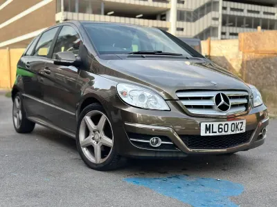 Used Mercedes B180 116 HP (85 kW) 2010 Brown MPV