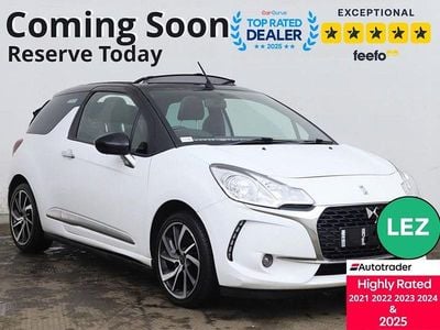 White Used 2016 DS Automobiles DS3 Cabriolet Elegance Cabriolet | £3,695 (Fair price)