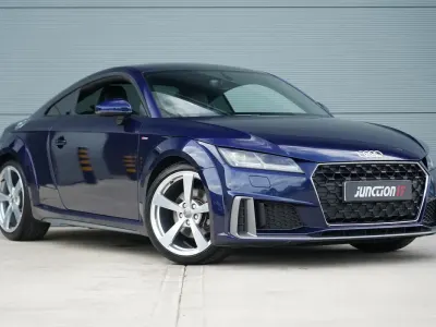 Used Audi TT S-Line 197 HP (144 kW) 2020 Blue Coupe