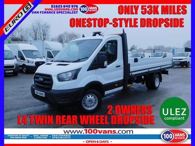 Used Ford Transit S 130 HP (95 kW) 2022 White Cabriolet