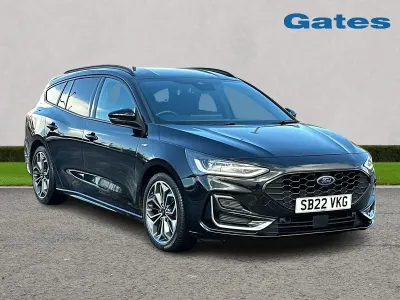 Gebraucht Ford Focus ST-Line 125 PS (91 kW) 2022 Schwarz Kombi