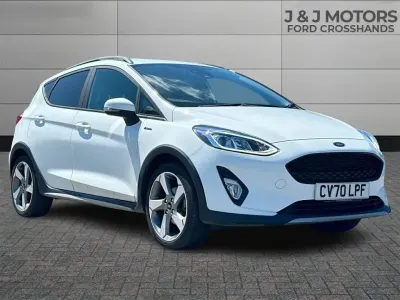 Used Ford Fiesta Active 2020 White Hatchback