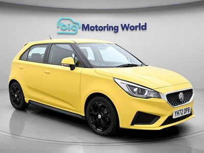 Used MG MG3 Excite 106 HP (77 kW) 2023 Yellow Hatchback