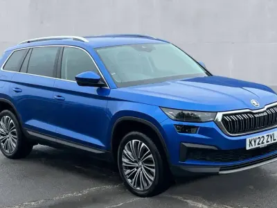 Used Skoda Kodiaq SE L Executive 150 HP (110 kW) 2022 Blue SUV