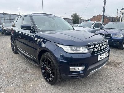 Blue Used 2015 Land Rover Range Rover Sport HSE SUV | £9,999 (Fair price)
