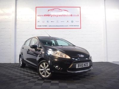 Used Ford Fiesta Zetec 82 HP (60 kW) 2010 Black Hatchback