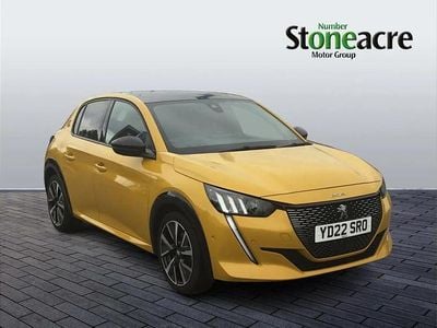 Yellow Used 2022 Peugeot 208 GTi Hatchback | £12,600 (Fair price)