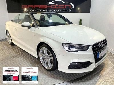 White Used 2015 Audi A3 Cabriolet S-Line Cabriolet | £9,495 (Fair price)