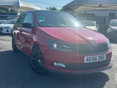 Used Skoda Fabia Monte Carlo 90 HP (66 kW) 2016 Red Hatchback