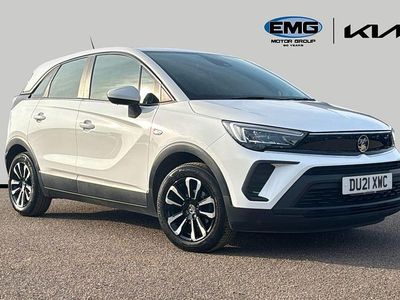 Used Vauxhall Crossland S 83 HP (61 kW) 2021 White SUV