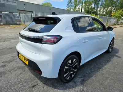 New Peugeot 208 Allure 2025 White Hatchback