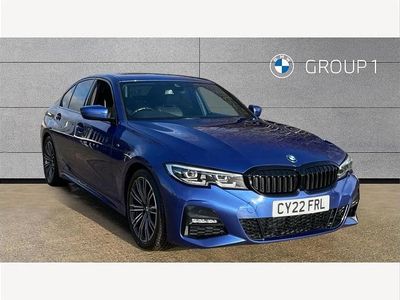 Blue Used 2022 BMW 320 M Sport Sedan | £24,690 (Good price)
