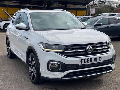 Used VW T-Cross R-line 2019 White SUV