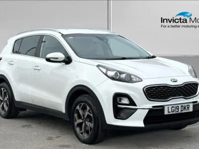 Gebraucht Kia Sportage 134 PS (98 kW) 2019 Weiß SUV