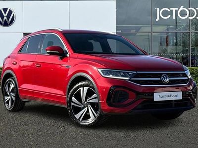 Used VW T-Roc R-line 150 HP (110 kW) 2022 Red SUV
