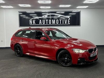 Red Used 2018 BMW 320 M Sport Estate | £17,490 (Fair price)
