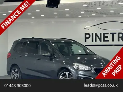 Used BMW 216 Sport Line 116 HP (85 kW) 2018 Grey MPV