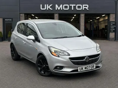 Used Vauxhall Corsa SRi 90 HP (66 kW) 2015 Silver Hatchback