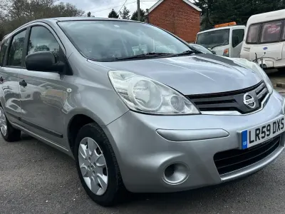 Used Nissan Note Visia 110 HP (80 kW) 2009 Silver Hatchback