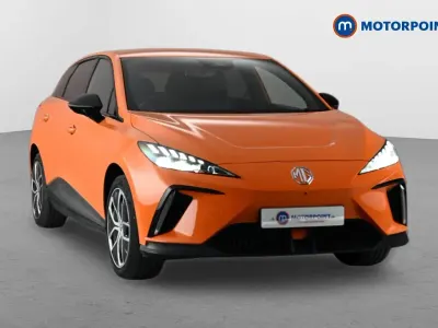 Used MG MG4 EV Trophy 319 kW (435 HP) 2023 Orange Hatchback