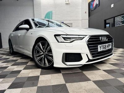 Used Audi A6 S-Line 2018 White Sedan