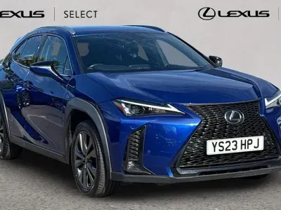 Used Lexus UX Sport Design Packet 184 HP (135 kW) 2023 Azure blue SUV