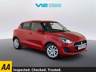 Usado Suzuki Swift SZ-L 83 HP (61 kW) 2021 Vermelho Citadino
