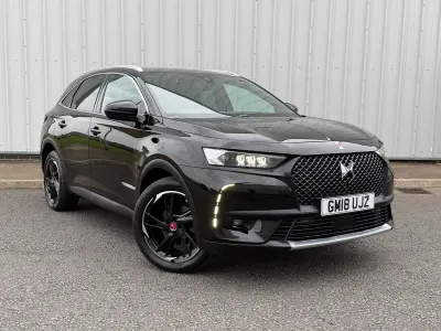 Used DS Automobiles DS7 Crossback Performance 130 HP (95 kW) 2018 Black SUV