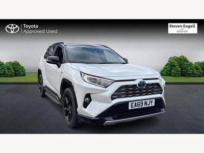 Used Toyota RAV4 2019 White/black SUV
