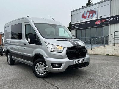 Used Ford Transit Trend 130 HP (95 kW) 2019 Silver Cabriolet