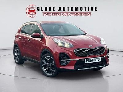 Used Kia Sportage GT-Line 134 HP (98 kW) 2018 Red SUV