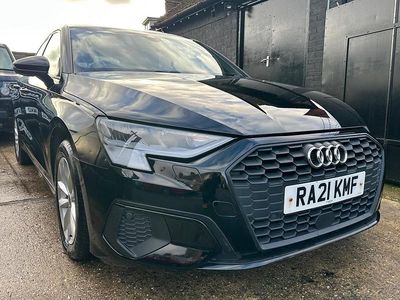 Used Audi A3 Sportback Design 116 HP (85 kW) 2021 Black Hatchback