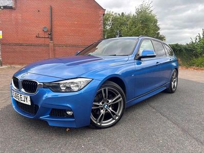Estoril blue Used 2015 BMW 318 M Sport Estate | £11,995 (A bit pricey)