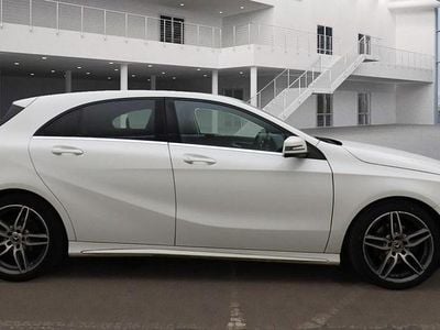 Cirrus white Used 2017 Mercedes A180 AMG line Hatchback | £10,475 (Good price)