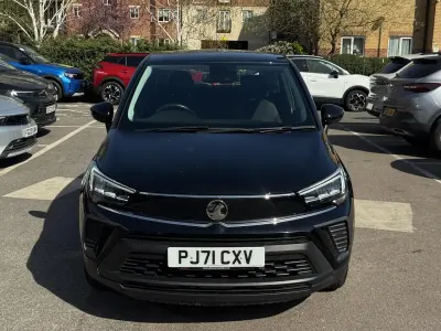 Używany Vauxhall Crossland S 82 KM (60 kW) 2021 Czarny SUV