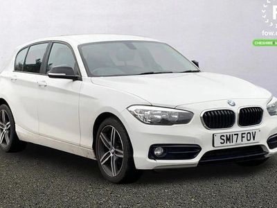 White Used 2017 BMW 118 Sport Line Hatchback | £9,099 (Fair price)