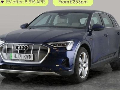 Used Audi e-tron Advanced 300 kW (408 HP) 2021 Blue SUV