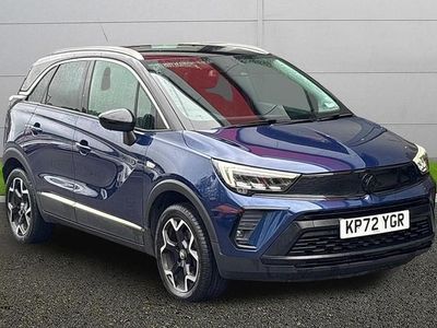 Used Vauxhall Crossland Ultimate 130 HP (95 kW) 2022 Blue SUV