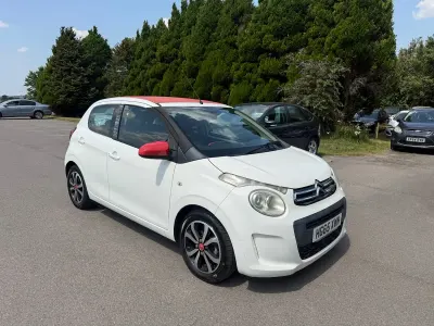 Used Citroën C1 Feel 82 HP (60 kW) 2015 White Hatchback