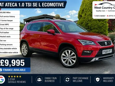 Used Seat Ateca SE 115 HP (84 kW) 2018 Red SUV