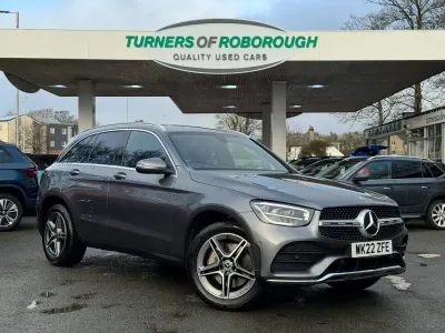 Używany Mercedes GLC300e AMG line 268 KM (197 kW) 2022 Szary SUV