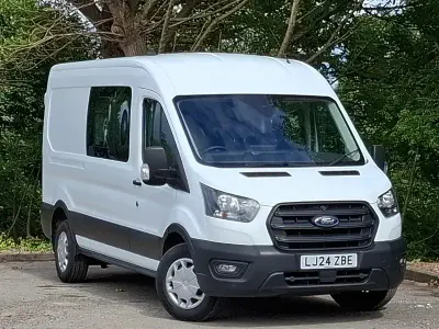 Used Ford Transit Trend 130 HP (95 kW) 2024 White Van