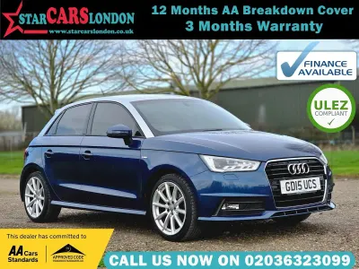 Usado Audi A1 Sportback S-Line 2015 Azul Citadino
