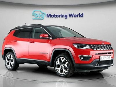 Red/black Used 2019 Jeep Compass Limited SUV | £13,898 (Fair price)