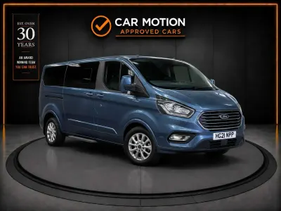 Used Ford Tourneo Titanium 130 HP (95 kW) 2021 Blue MPV